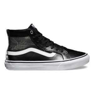 Vans mesh cutout high tops